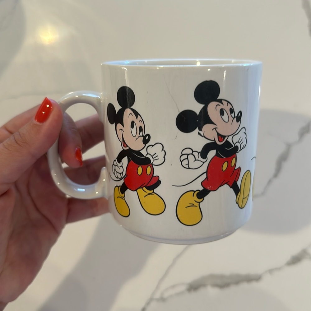 Vintage Mickie Mouse Mug Disney